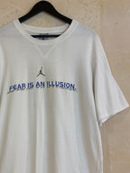 Vntg Michael Jordan Fear Is Illusion Tee (Fits Large)
