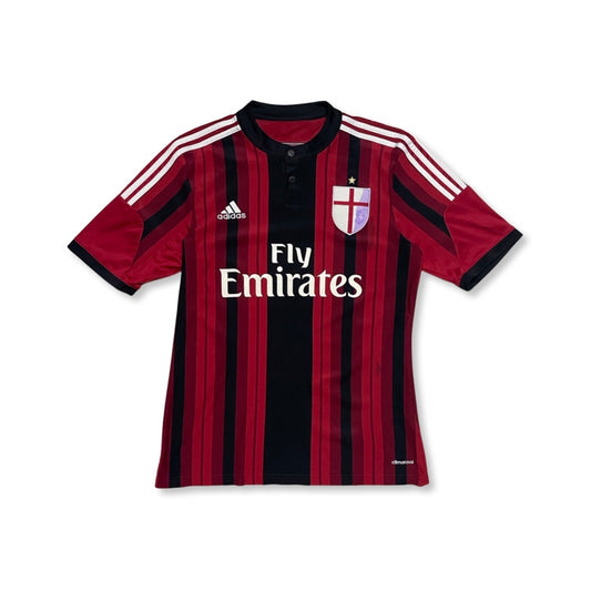 2014-15 AC Milan Adidas Home Shirt (Medium) dark stains