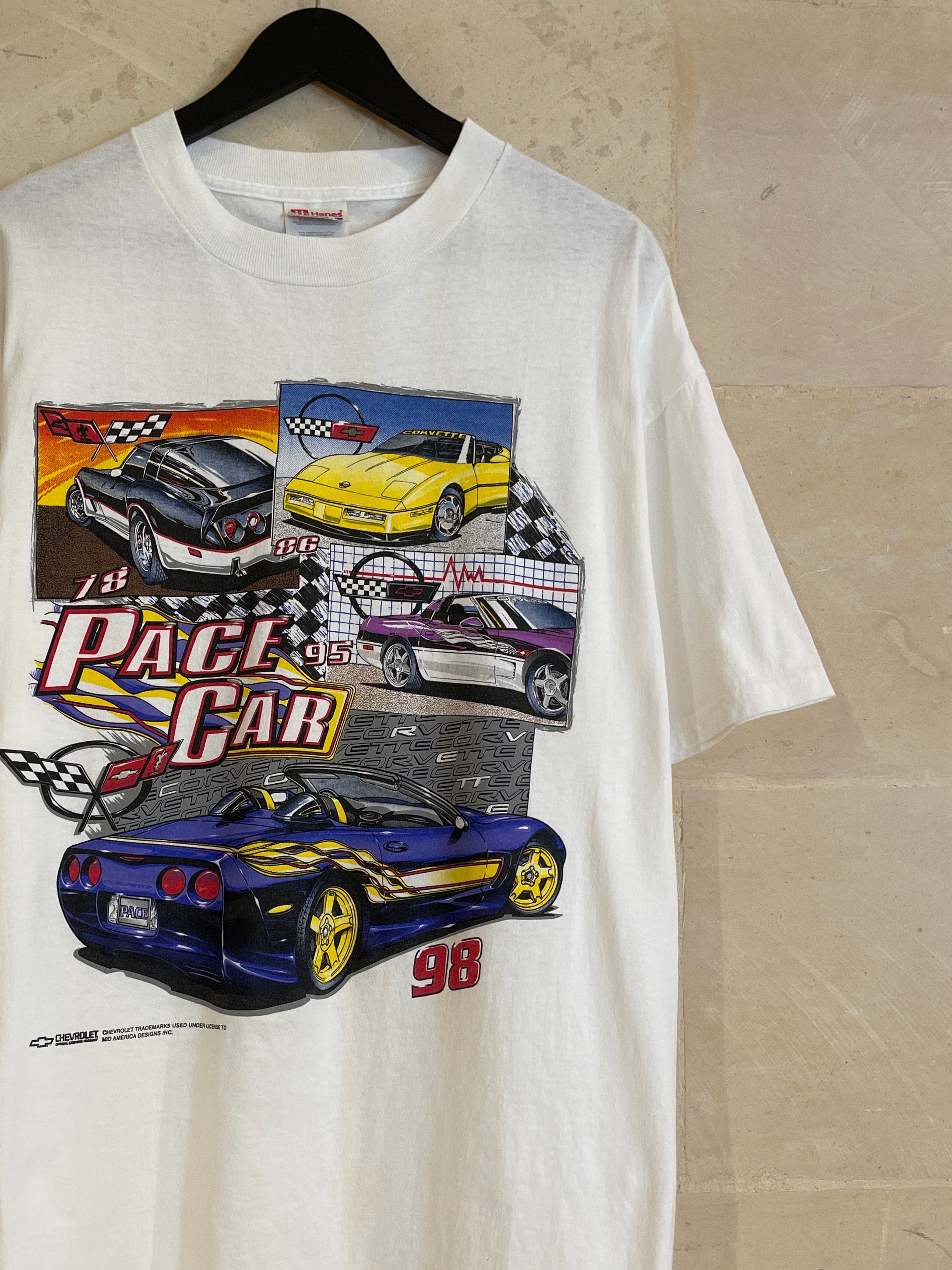 Vntg Chevrolet Racing Racing Tee (XL)