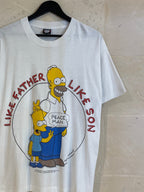 Vntg The Simpson Like Father Like Son Tee (XL)