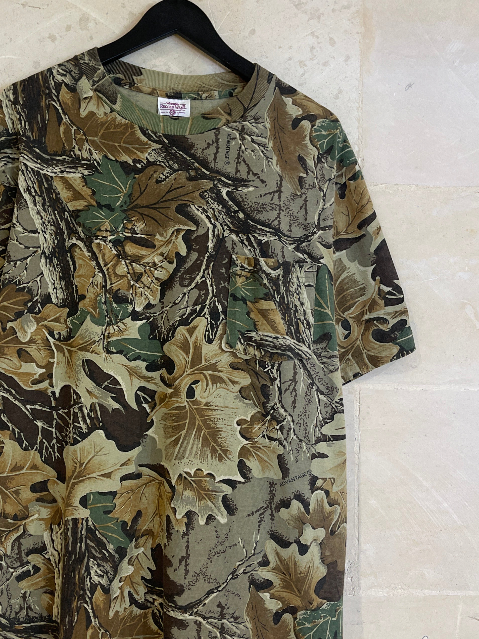 Wrangler Pocket Real Tree Tee (Large)