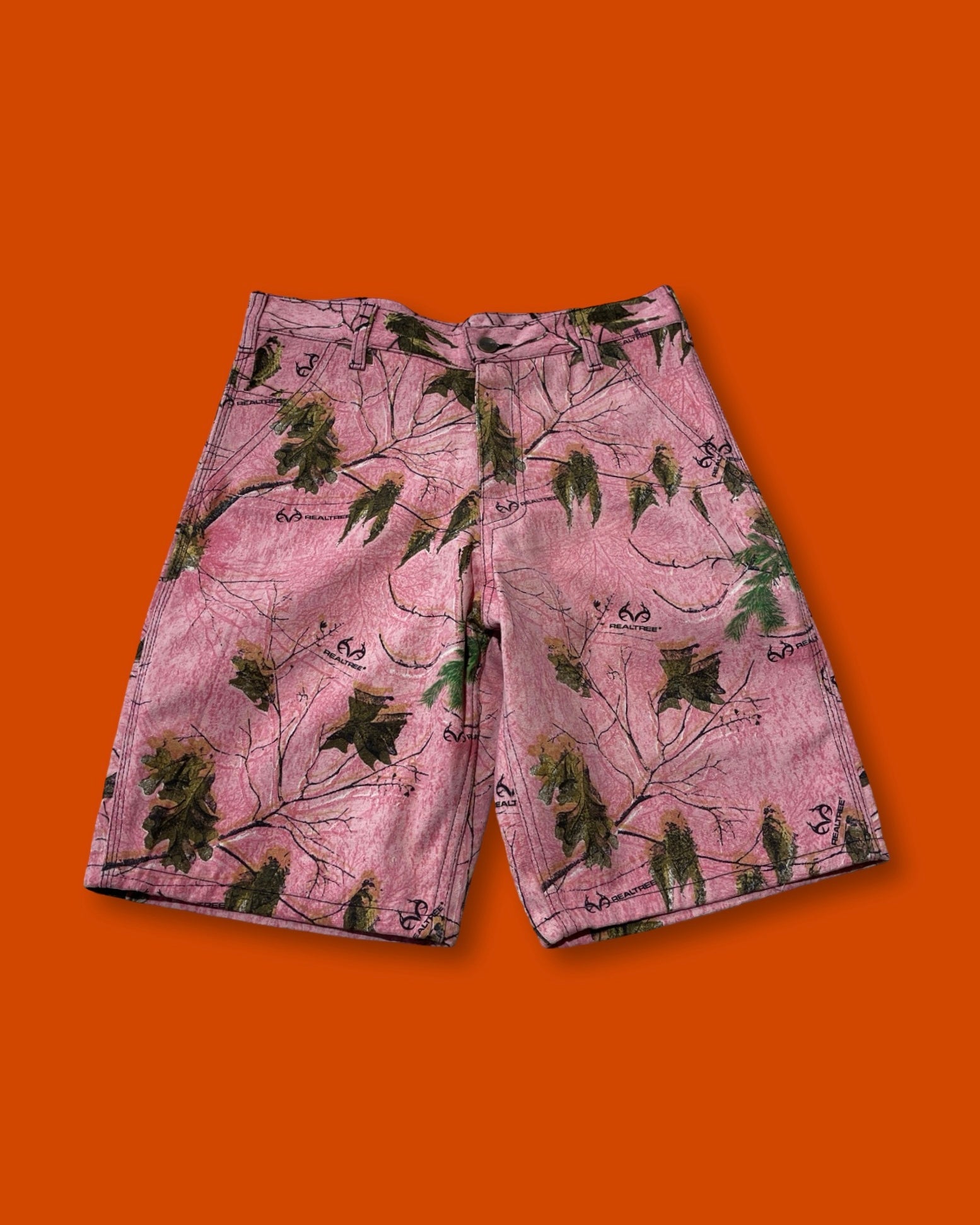 Carhartt Pink Real Tree Jorts (34W-21L)