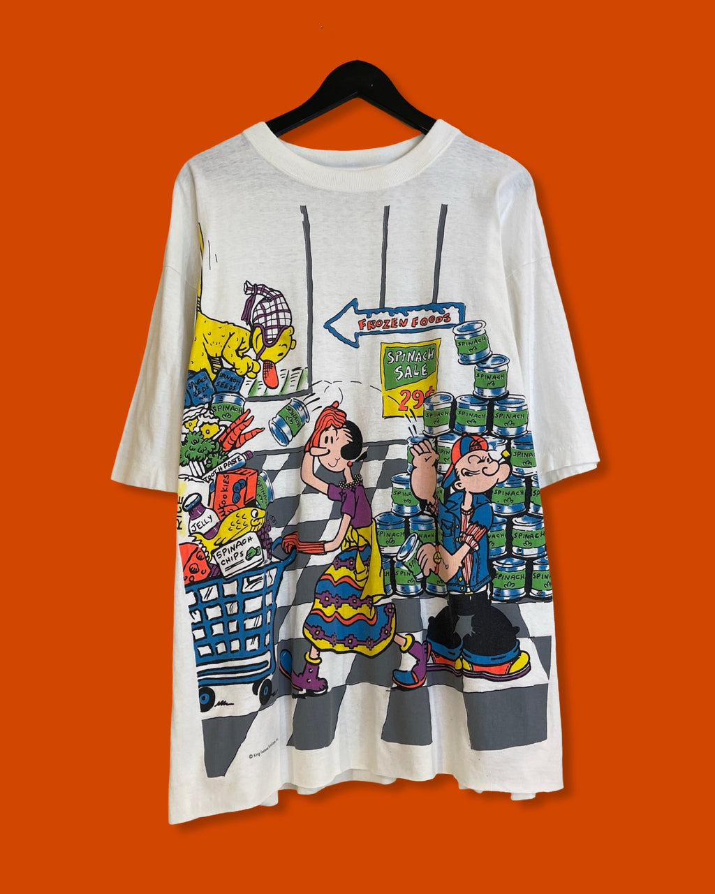 Vntg Popeye Tee (XL)