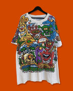 Vntg 1993 Liquid Blue Tee (XL) *