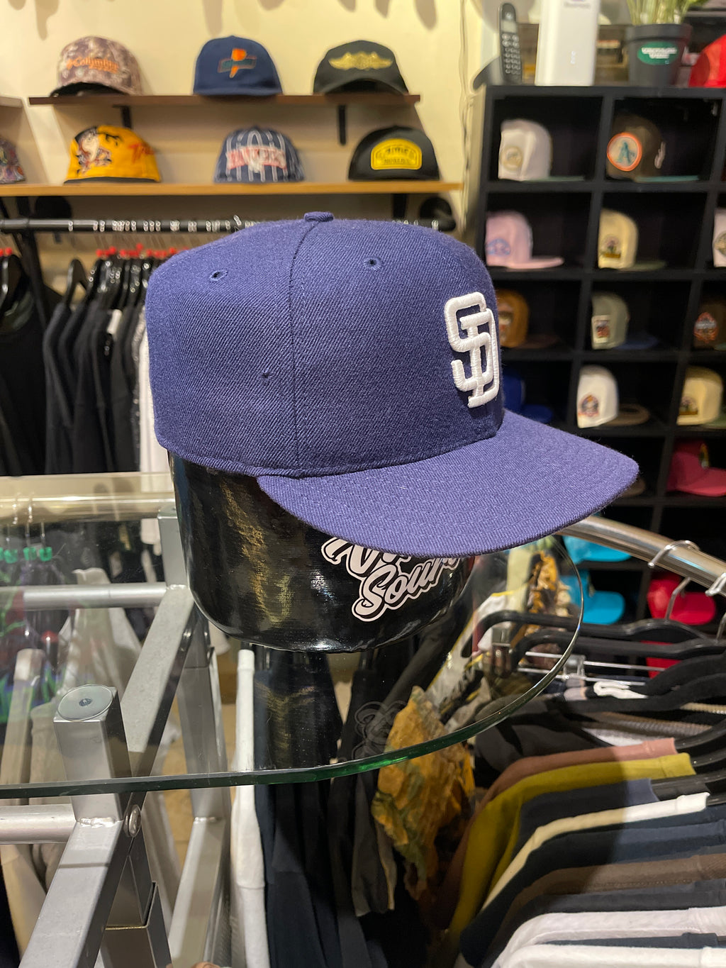 San Diego Padres Closed Cap Size 7 1/4/ Jovan Photo Shoot