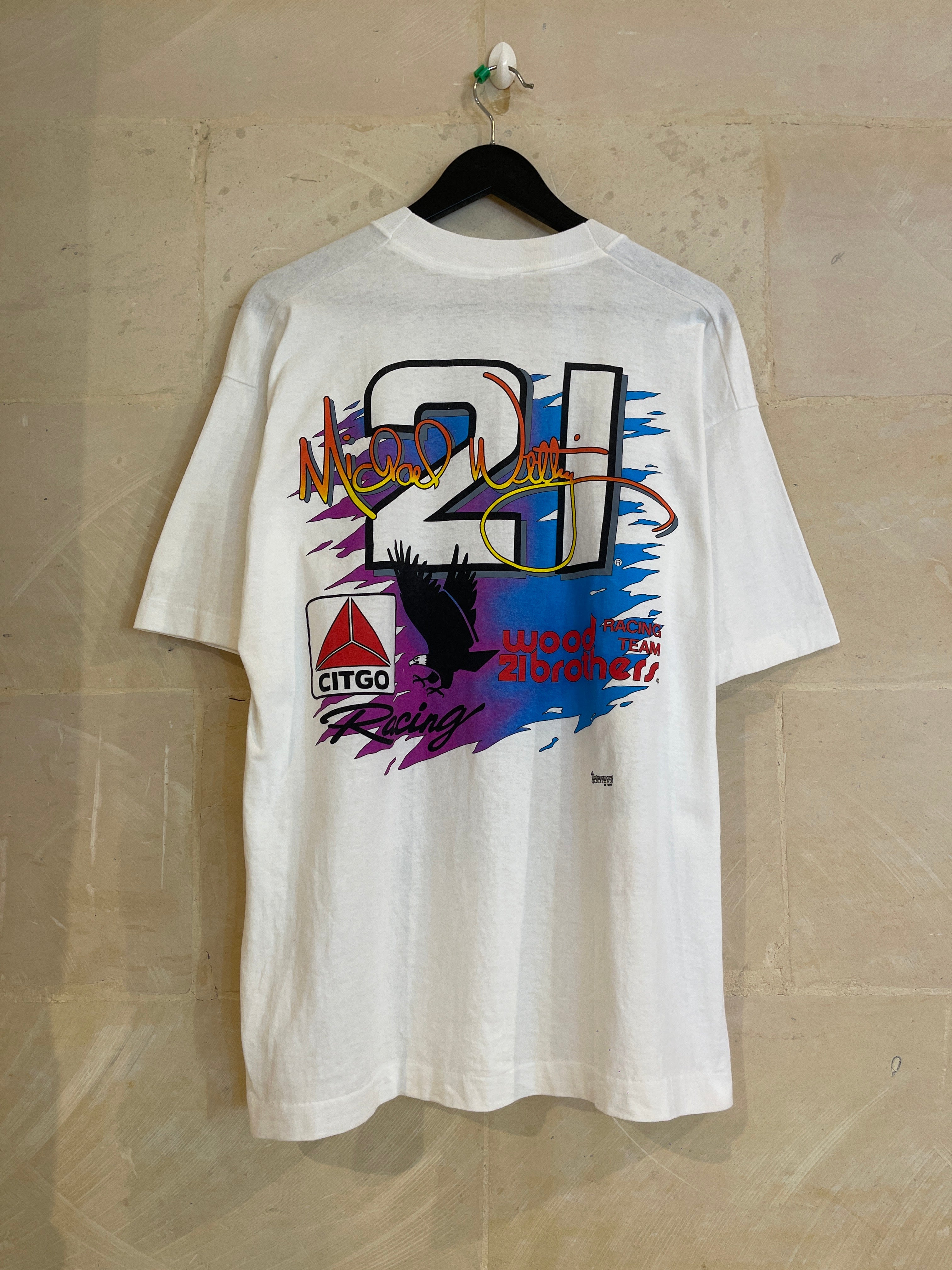 Vntg 1996  Michael Waltrip Racing Tee (XL)