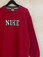 Vntg Nike Mid Spell Out Sweatshirt (Small)