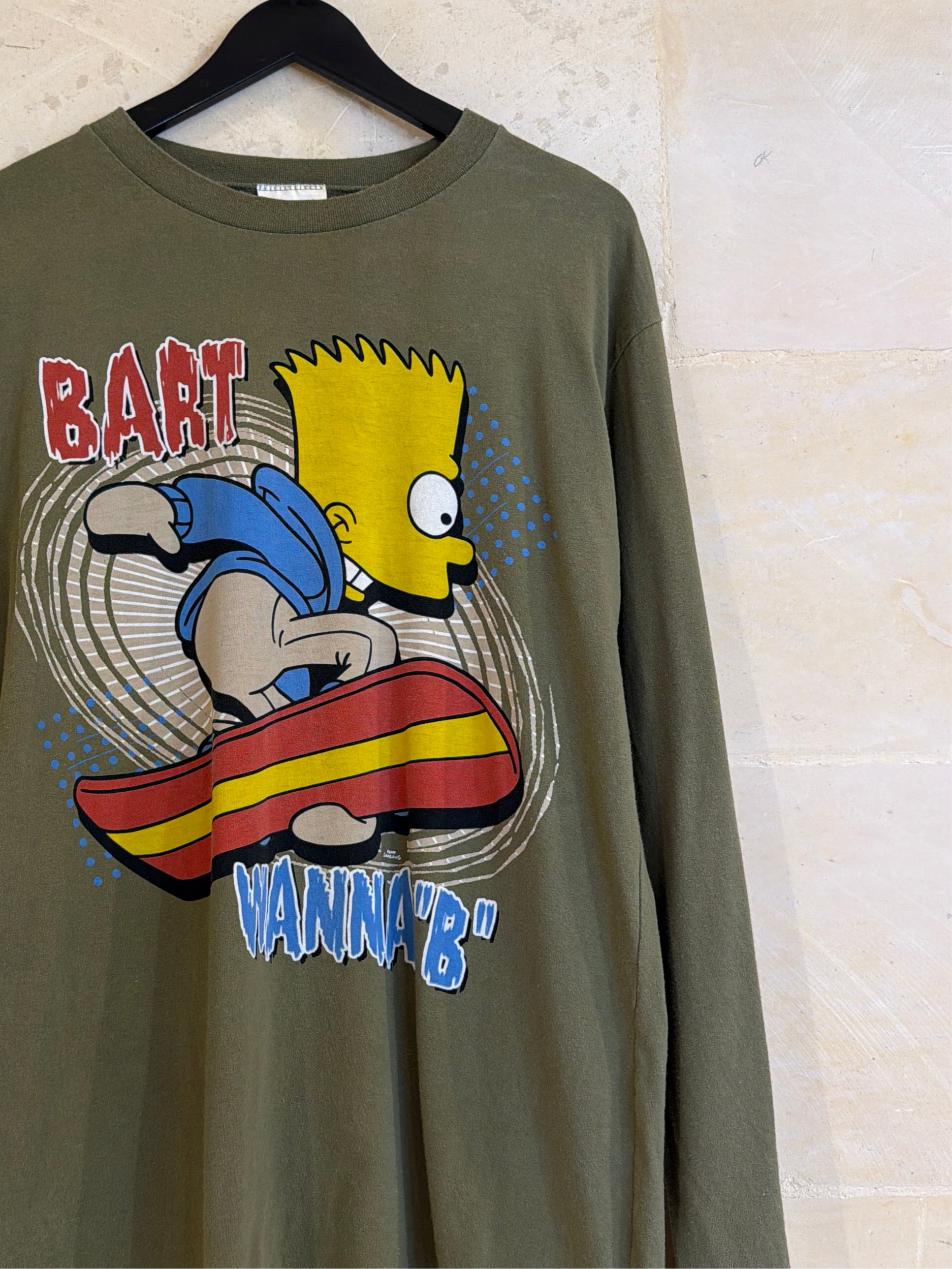 Vntg 2002 Bart Simpson LS (Large)