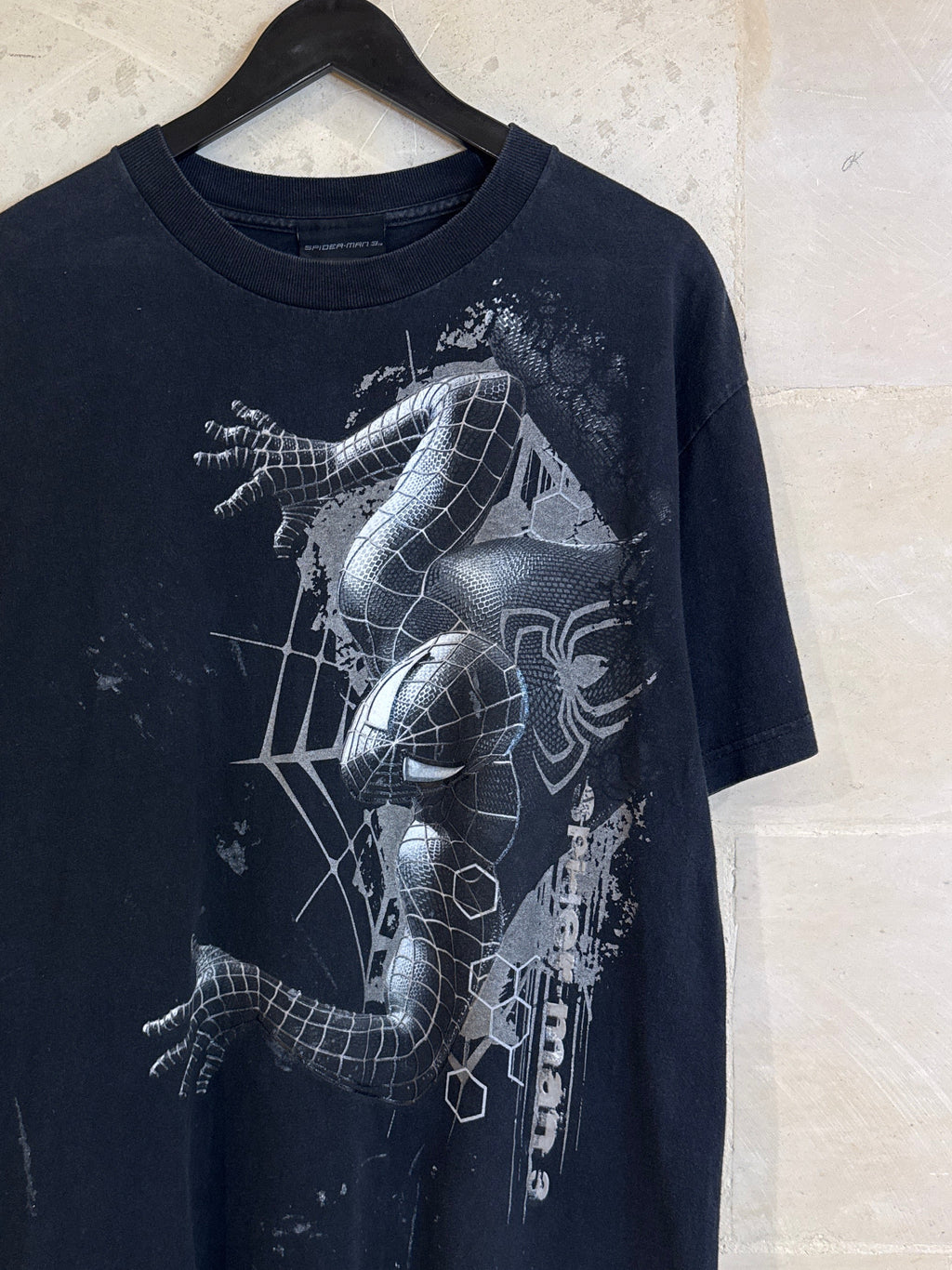Vntg Black Spiderman 3 Movie Tee ( Large)