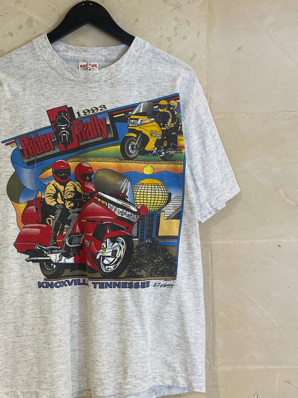 Vntg 1993 Rider Rally Tee (Large)