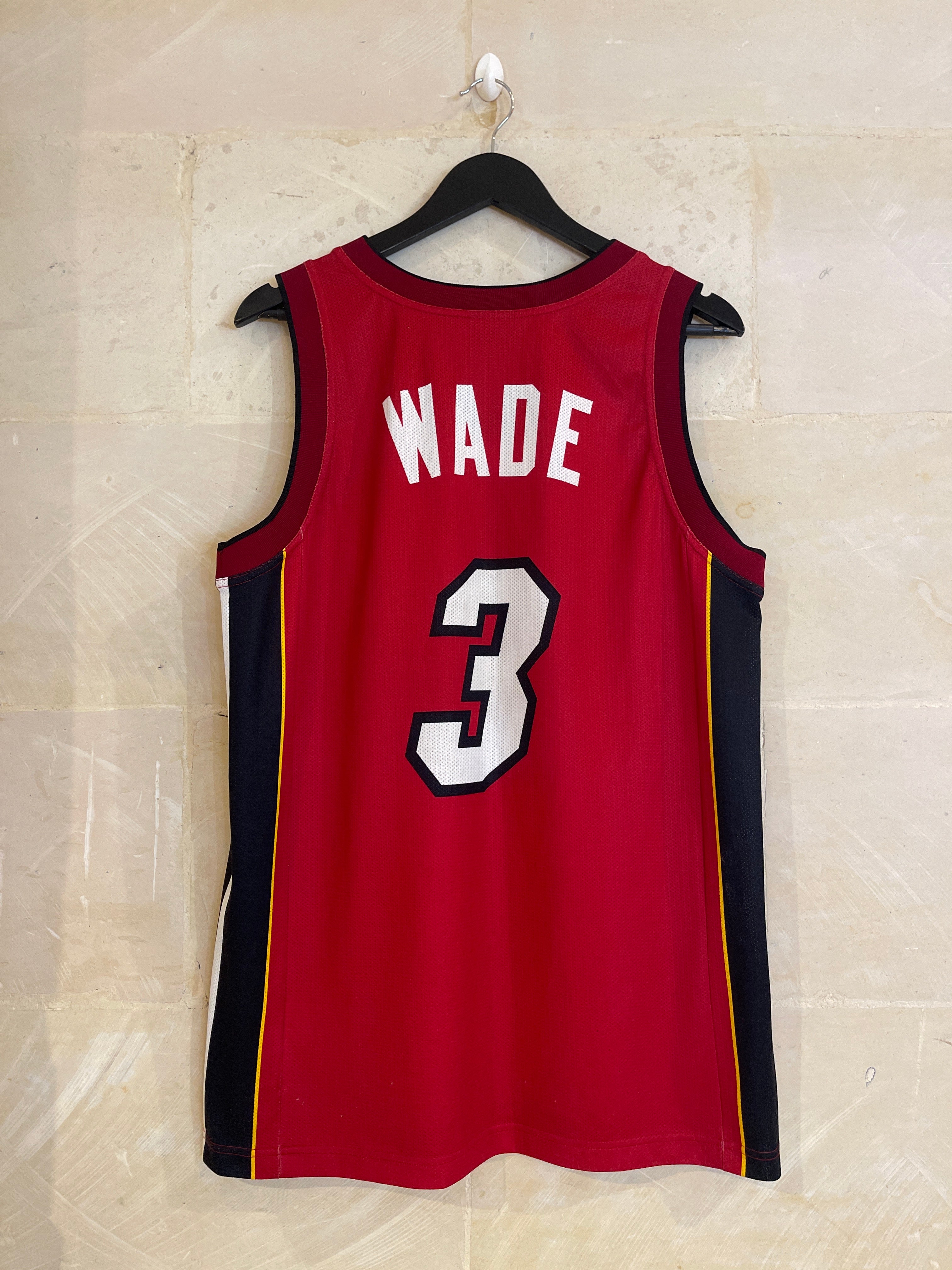 Vntg Champion Miami Dwayne Wade Jersey (Medium)