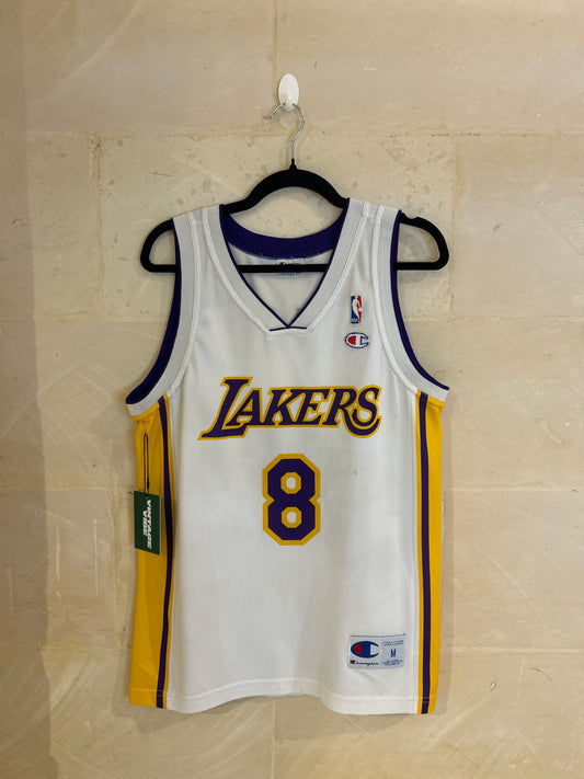 Vtg Lakers Kobe Champion Jersey (Medium)