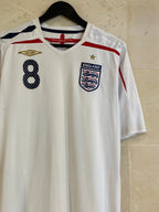 2007-09 England UMBRO Home Shirt Franck Lampard (Fits Large)*