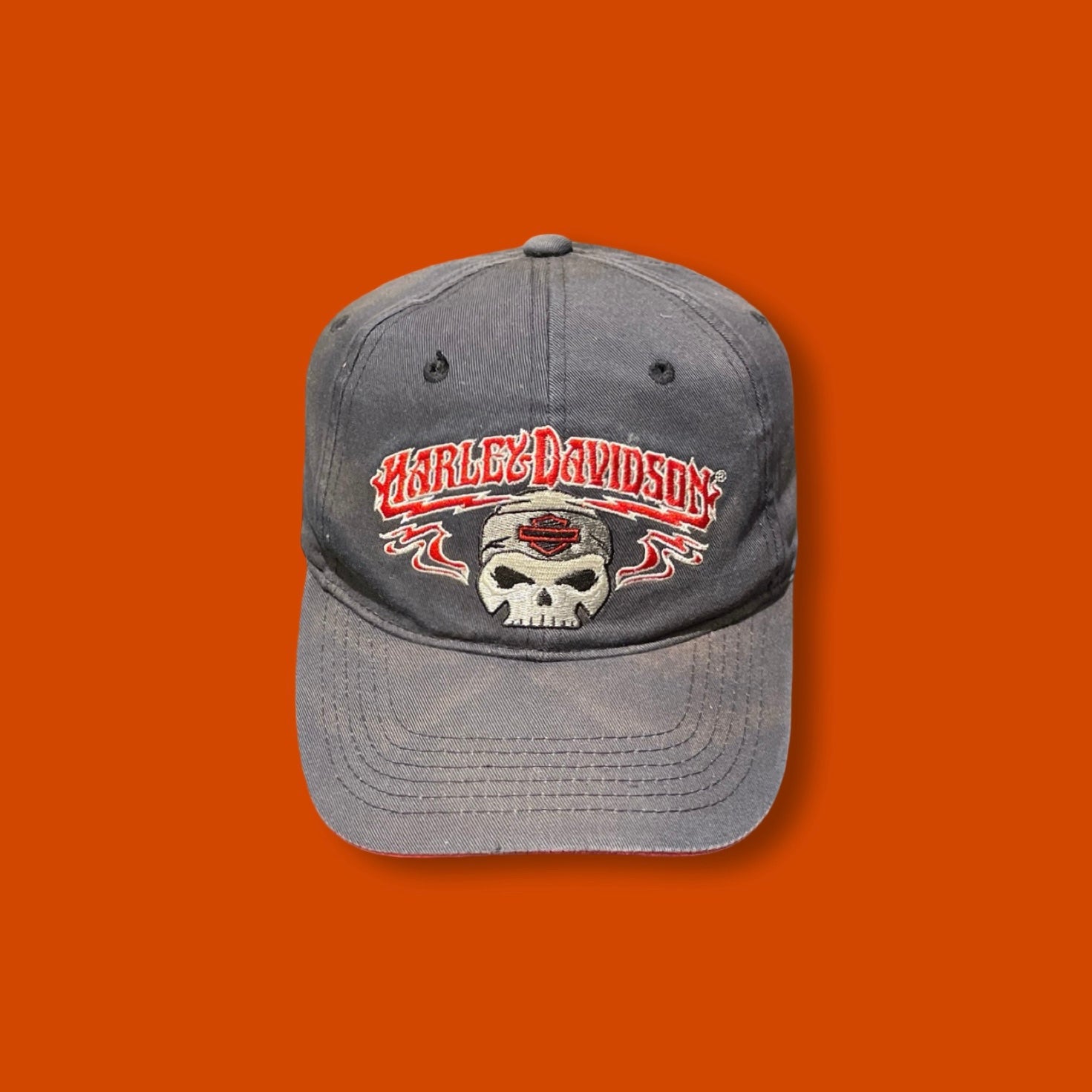 Harley Davidson Strap Cap