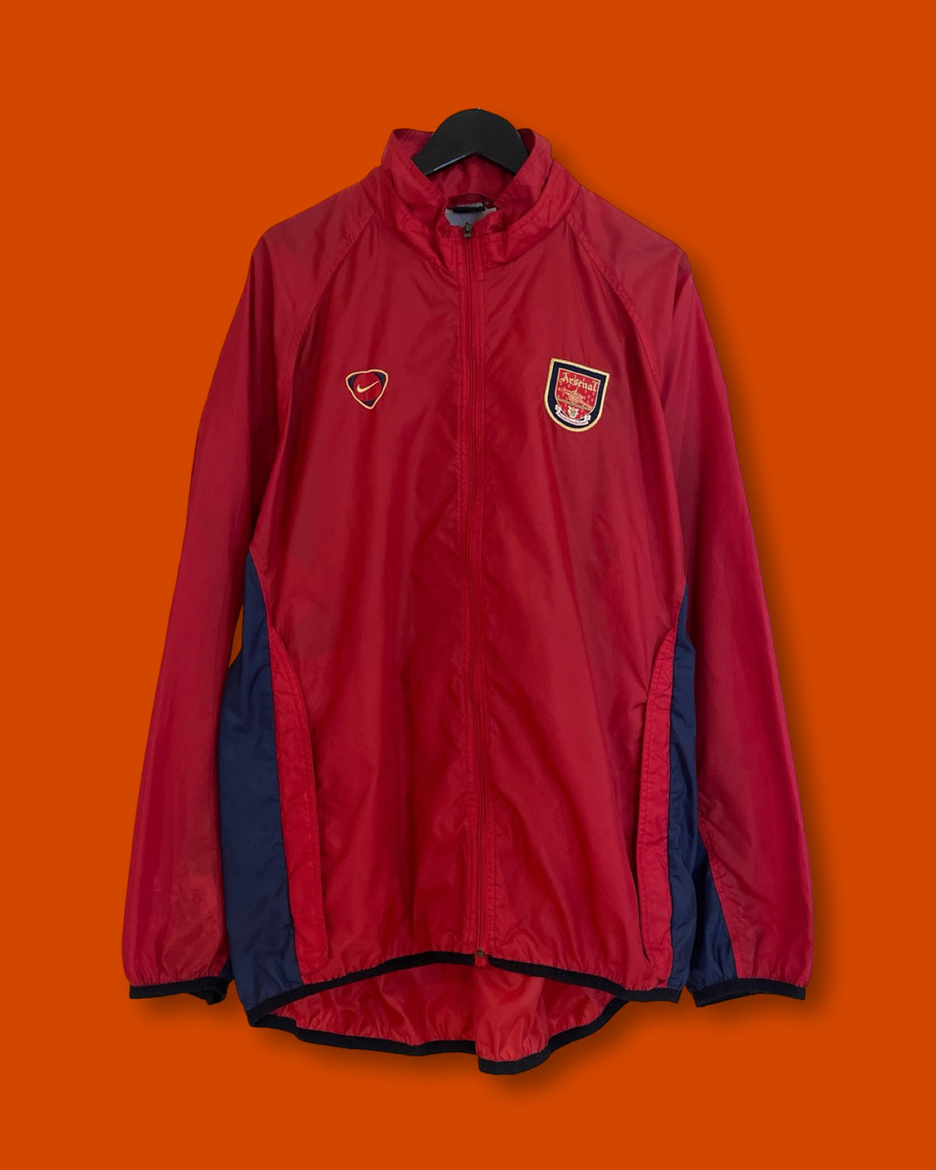 Vntg Nike Arsenal Windbreaker Jacket (XL)