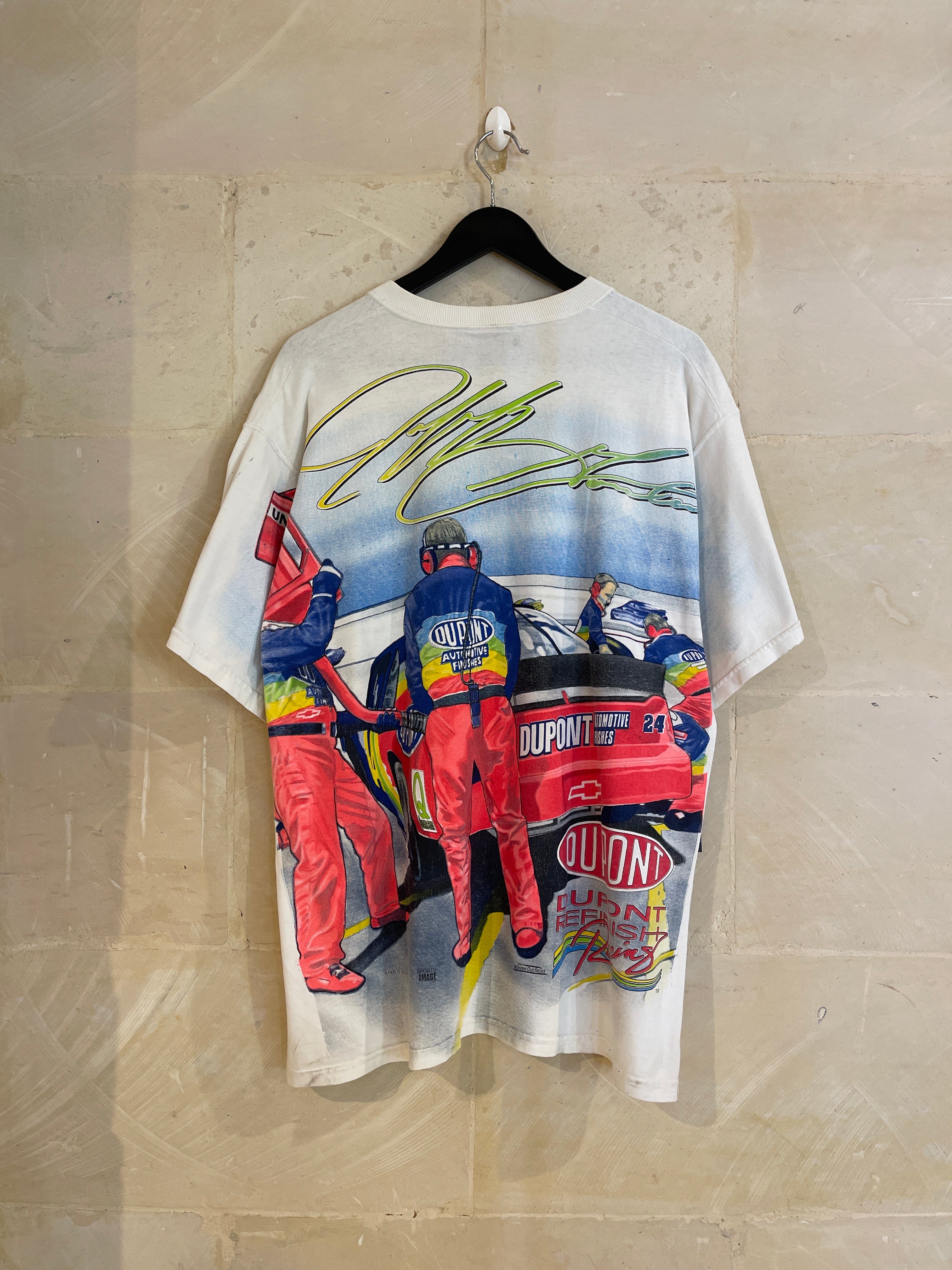 Vntg Jeff Gordon DuPont Racing Tee (Large)*