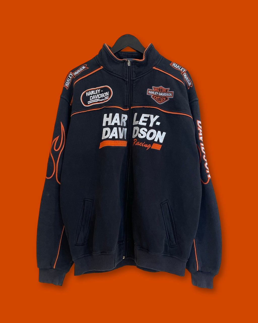 Harley Davidson Full Zip Sweatshirt (Large)*