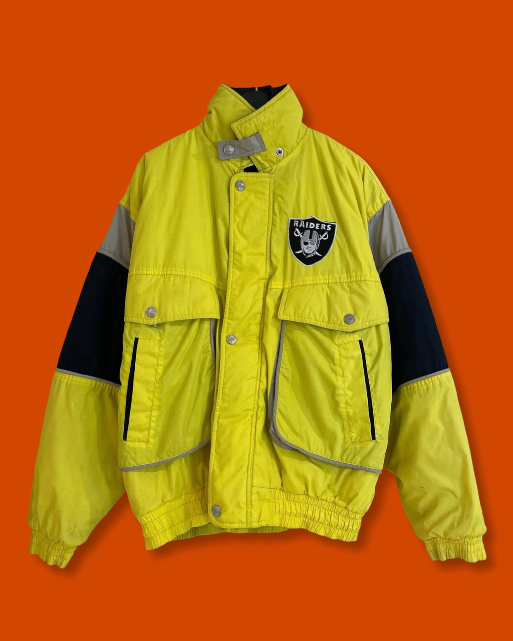 Vntg Raiders Jacket (Medium)