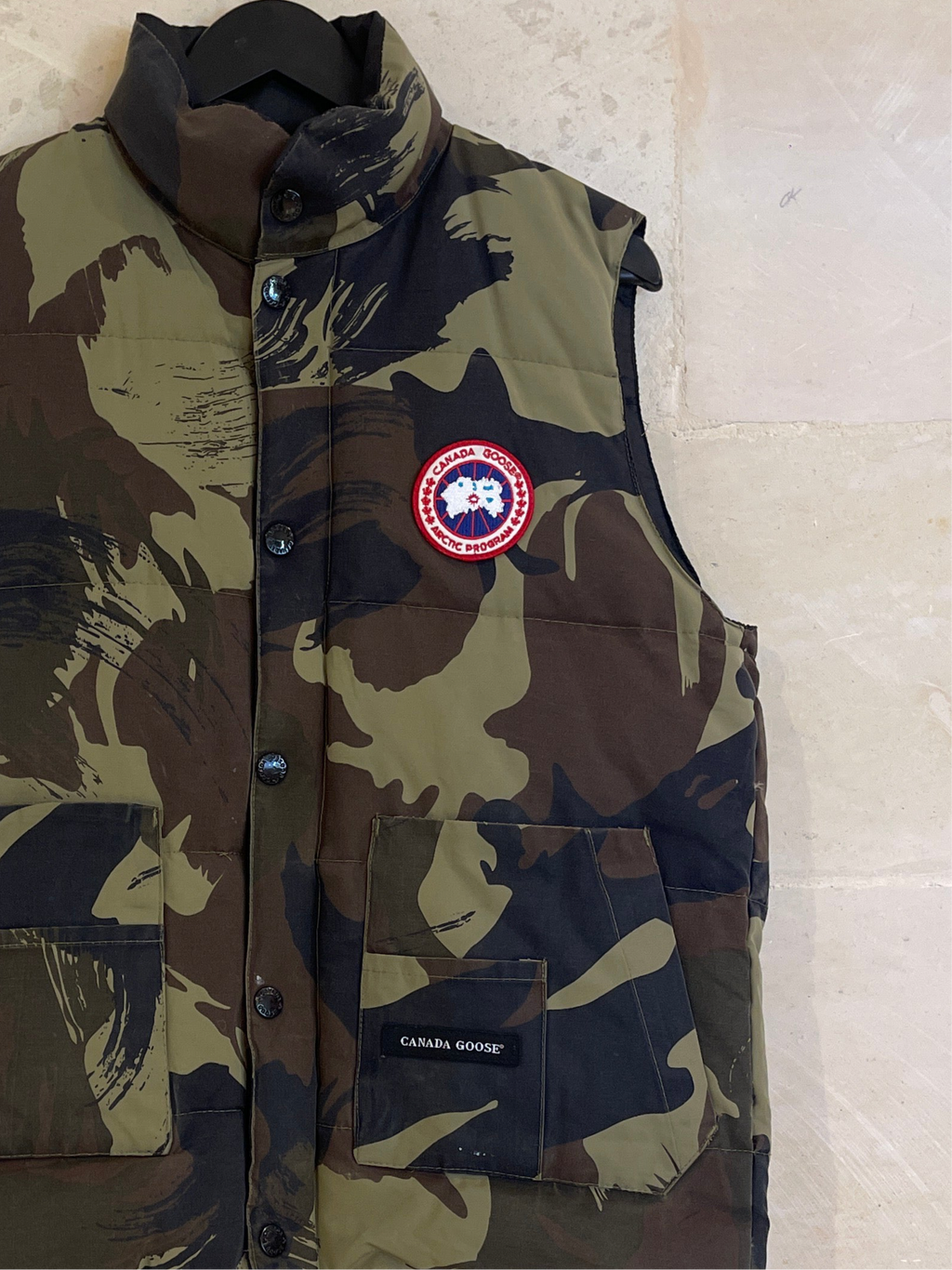 Canada Goose Camo Vest (Medium)