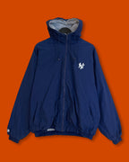 Vntg New York Yankees Hoodie Jacket (XL)/SS