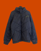 Vntg Stussy Black Puffer Jacket (XL)
