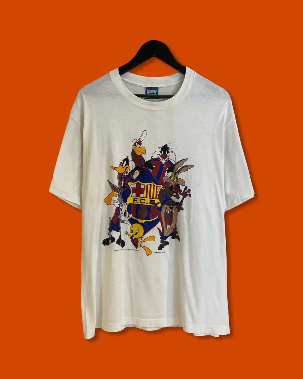 Vntg 1996 FCB X Looney Tunes Tee (Large)