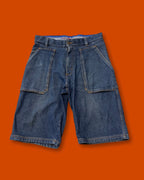 FUBU Platinum Fatboy Jorts Y2K*