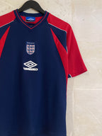Vntg 1999-00 England National Team Training Shirt (Small)*