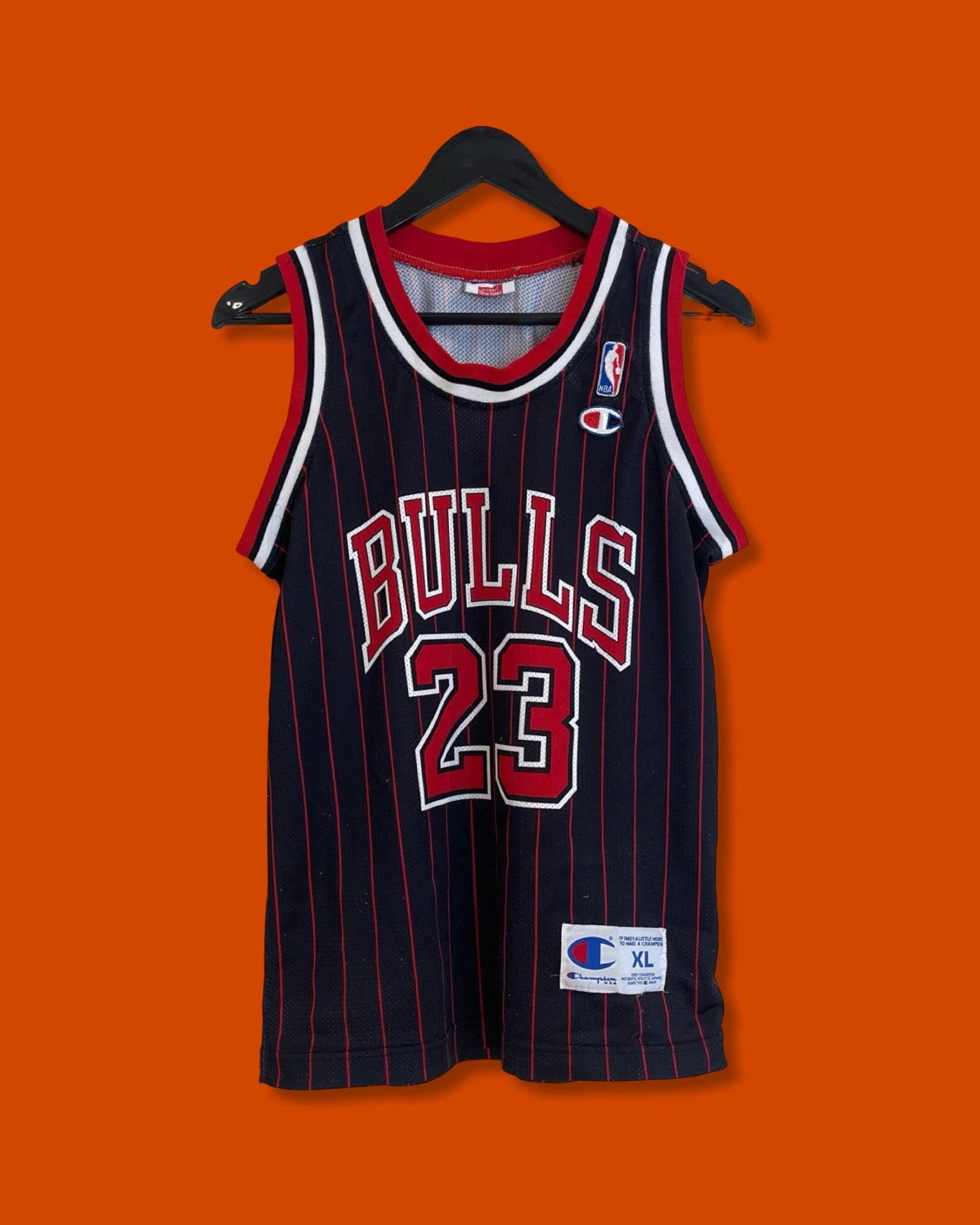 Vntg Chicago Bulls Jordan Basketball Jersey (Youth XL)