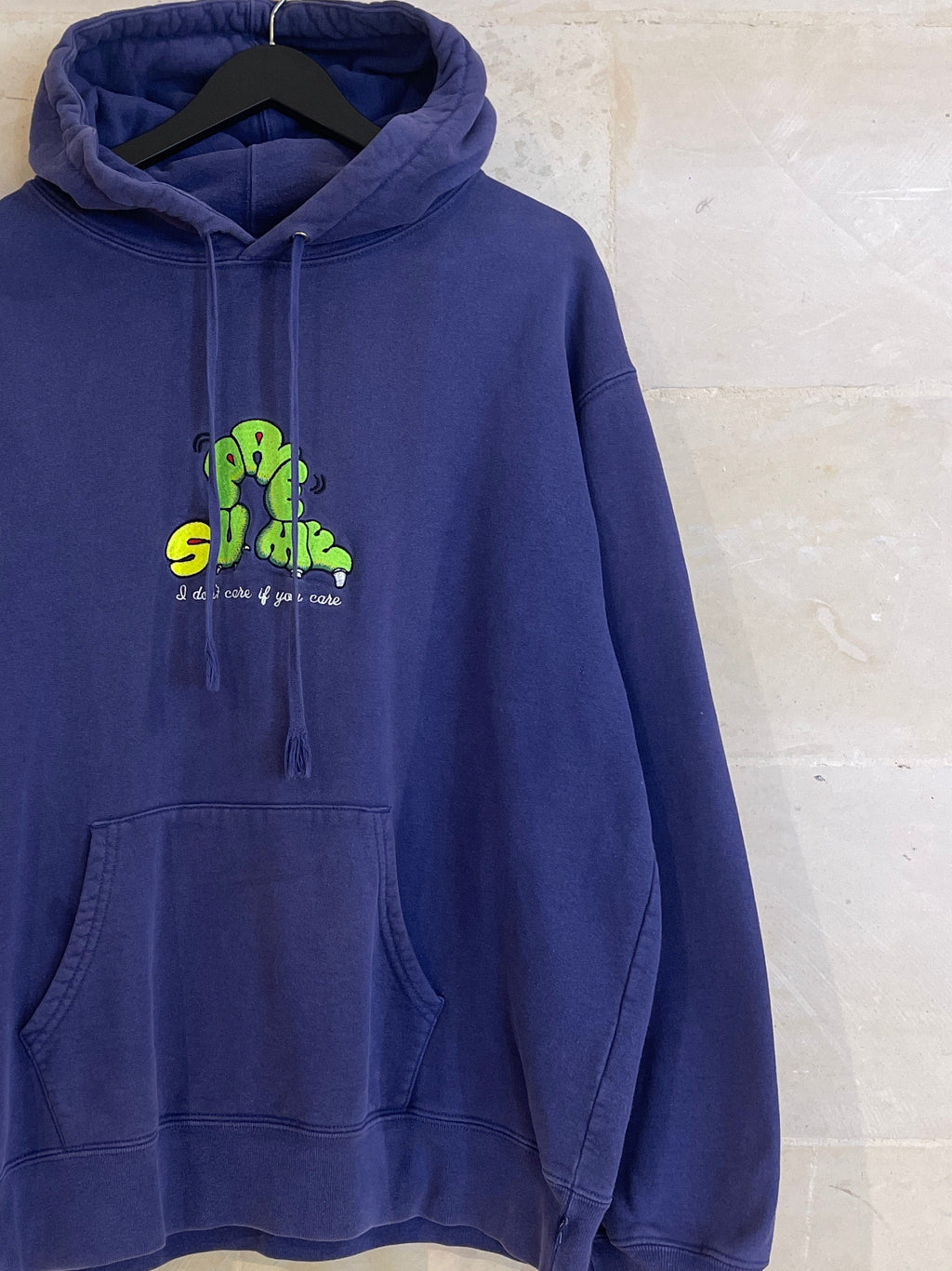 Supreme I Don’t Care If You Care Hoodie Jacket (Fits Large)