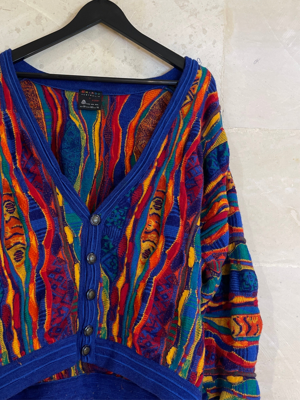 Vntg Emaroo Cardigans (XL)*/Pull Out