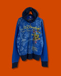 Ed Hardy Y2K Zip Hoodie Jacket (XXL)
