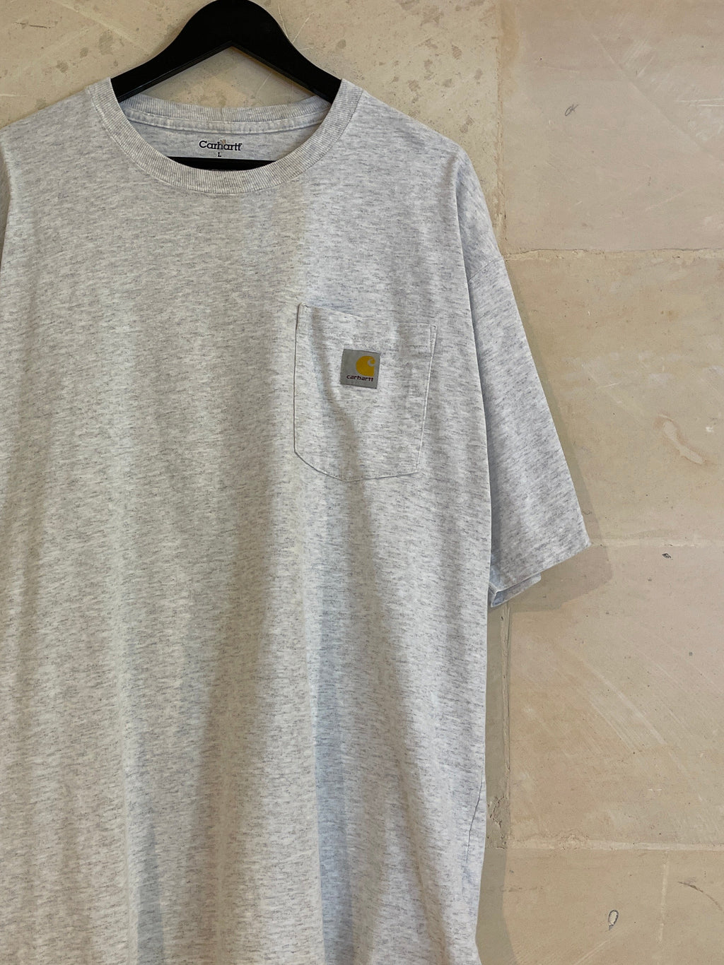 Carhartt Pocket Gray Tee (Large)