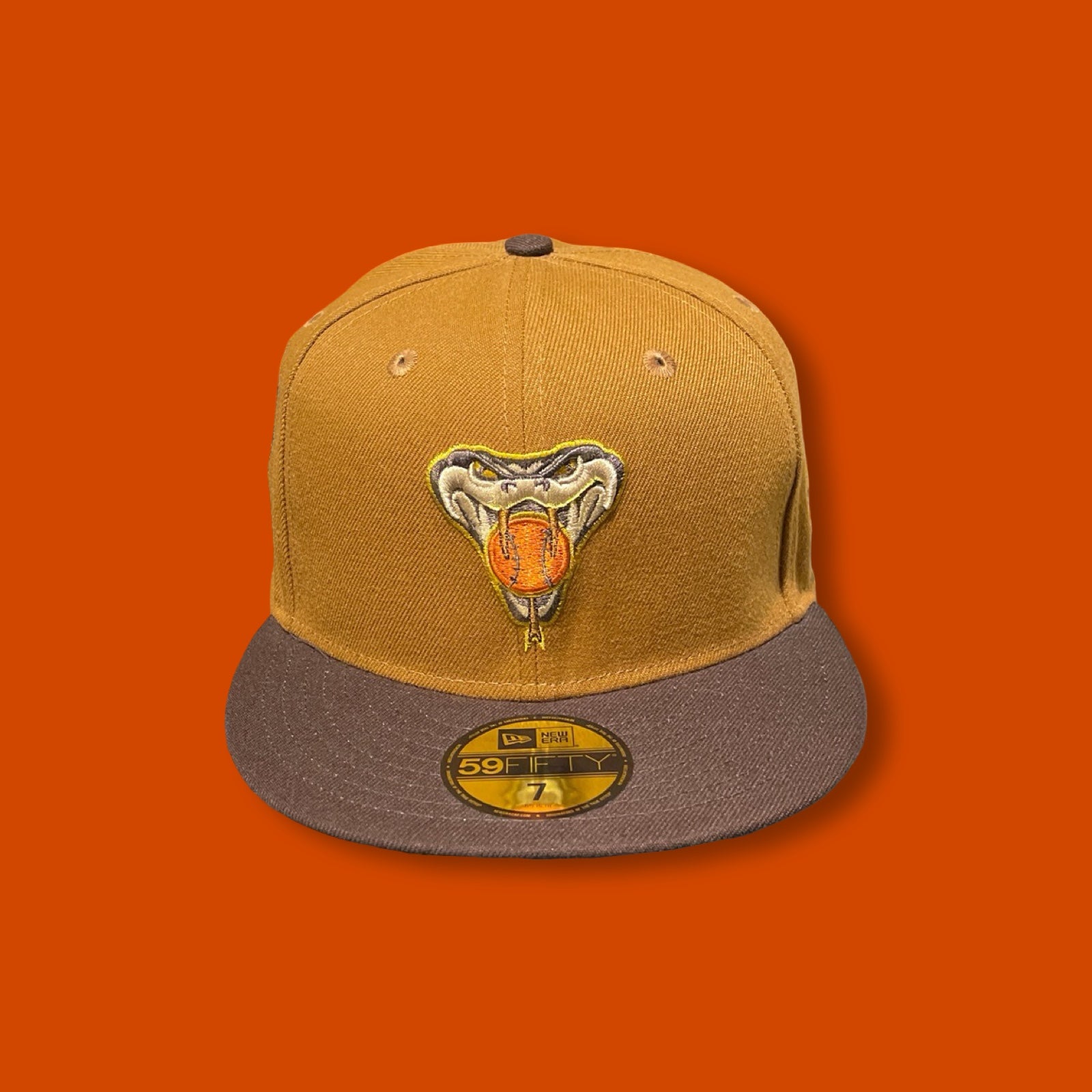 Brand New Arizona Diamond Bucks Closed Cap Choco-Brown (Size 7)