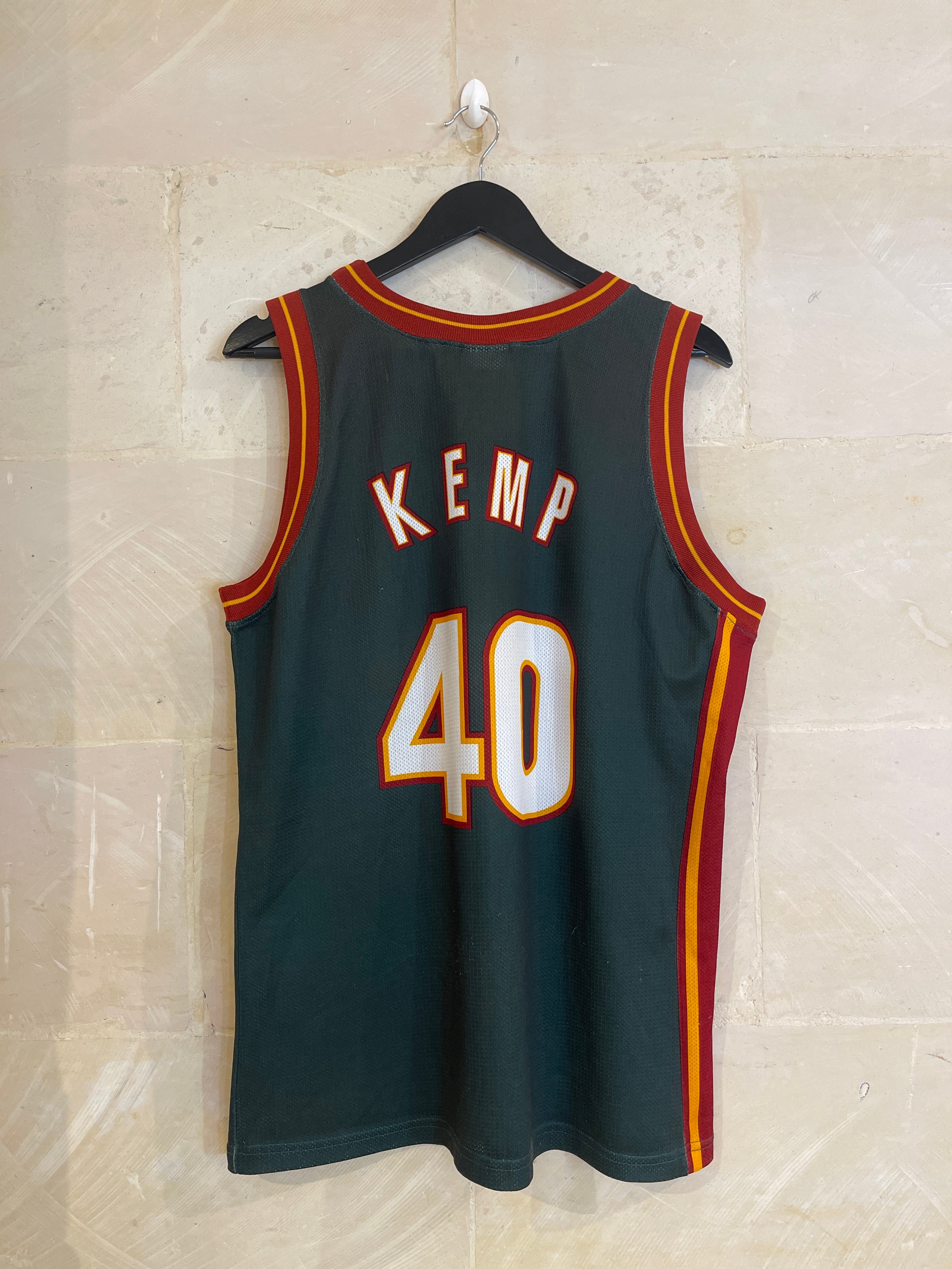 Vntg Champion Sonics Kemp Jersey (Medium)