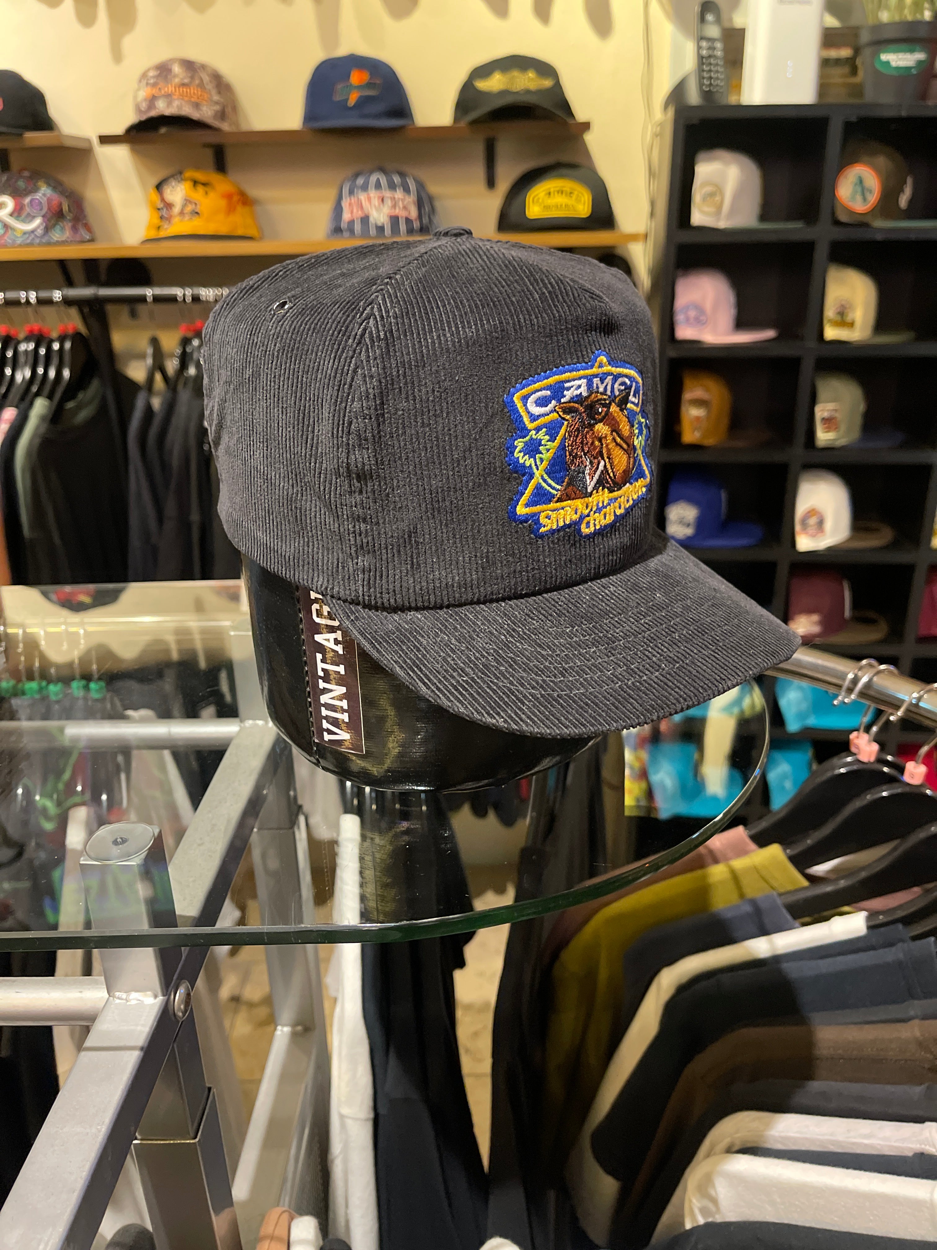 Vntg Camel Cords Cap