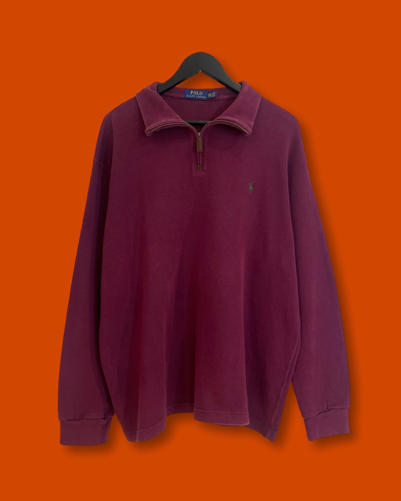 Ralph Lauren QZip Dark Maroon (XXL)