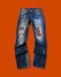 True Religion Scratch Y2K Pants(30W-43L)