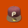 Brand New P.Phillies Closed Cap Choco-Maroon (Size 7)