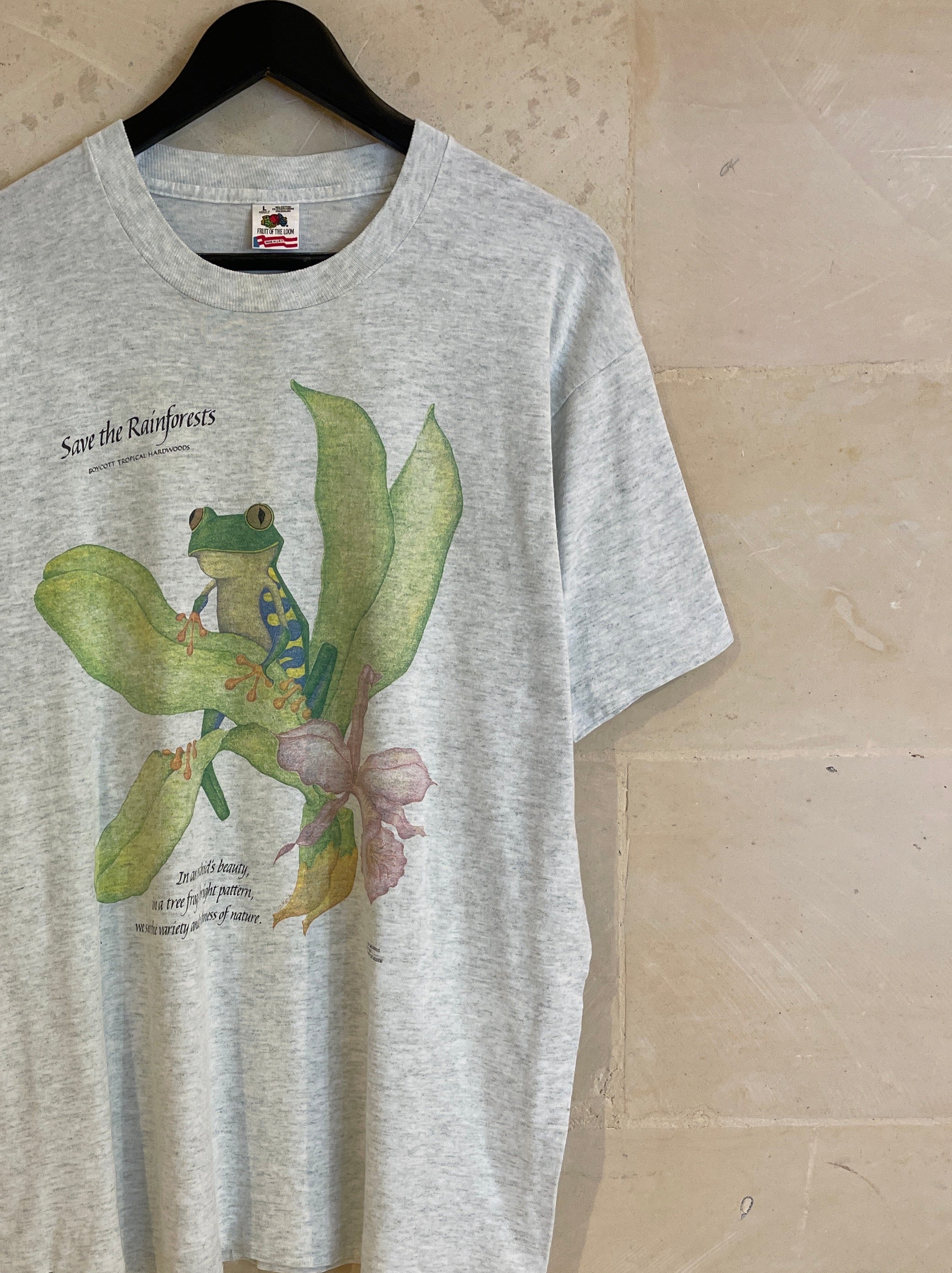 Vntg Rainforest Tee (Large)