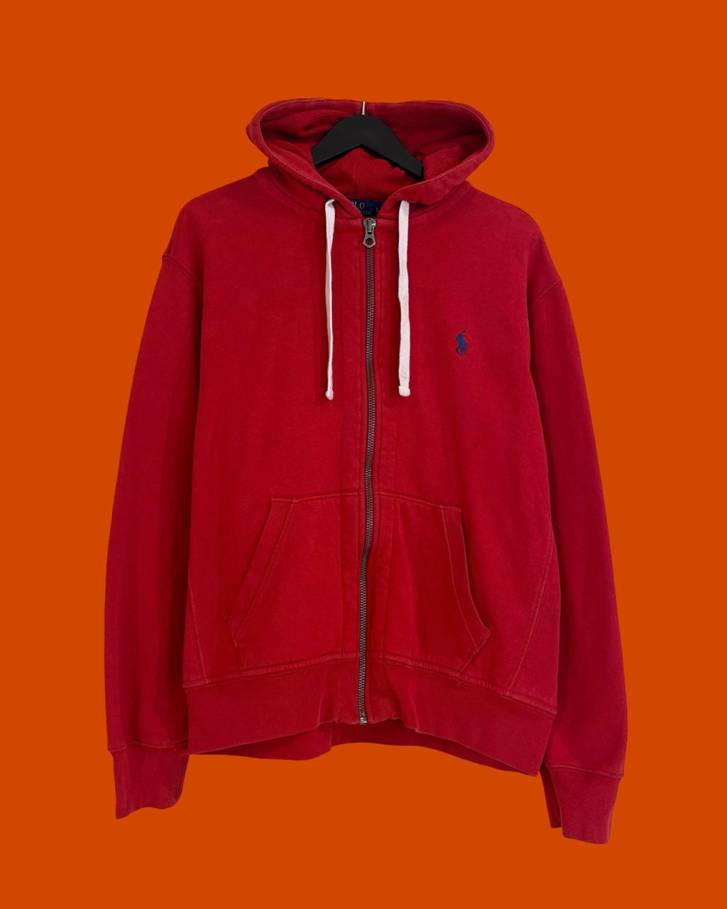 Ralph Lauren Hoodie Jacket Red (Large)*