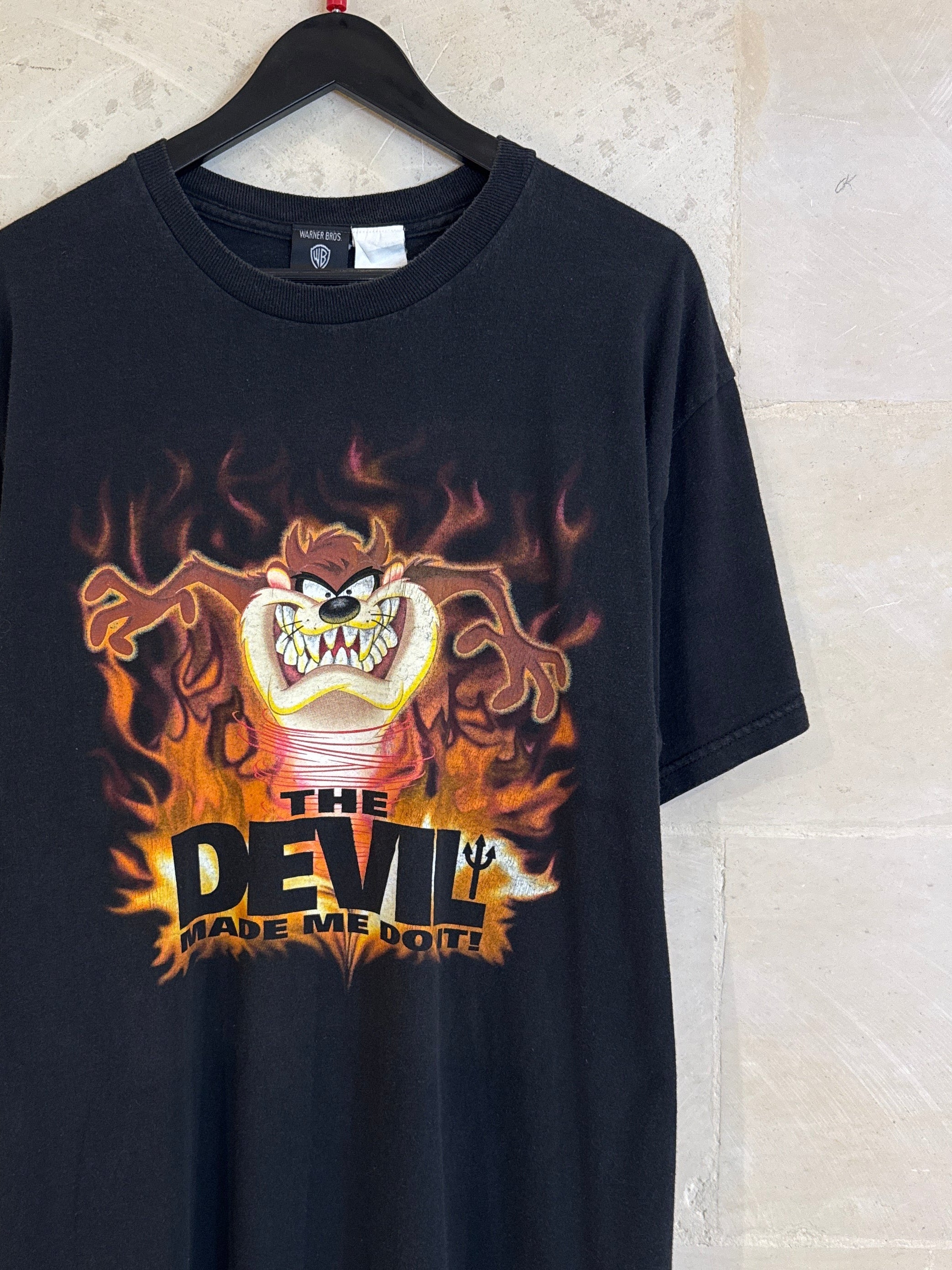 Vntg Taz Manian Devil Tee (Large)