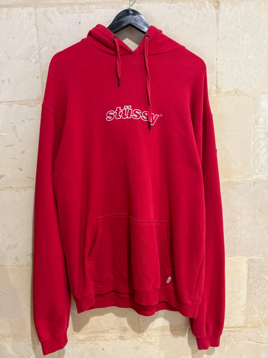 Stussy Hoodie (Large) stain on hoodie neckline