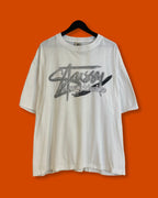 Vntg Stussy Worldwide Tee (Fits XL Boxy)