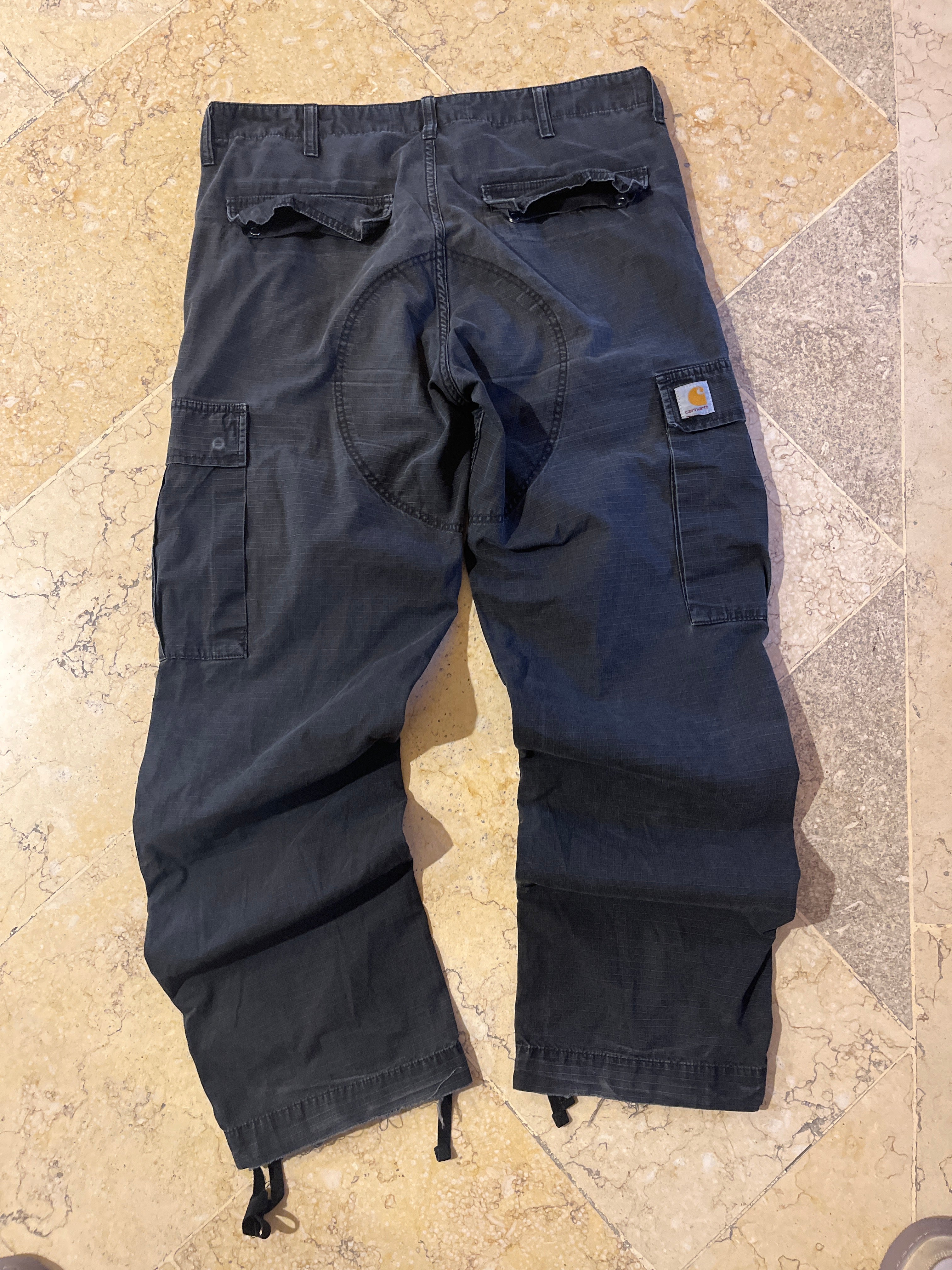 Carhartt Black Cargo Pants(36W-40L)