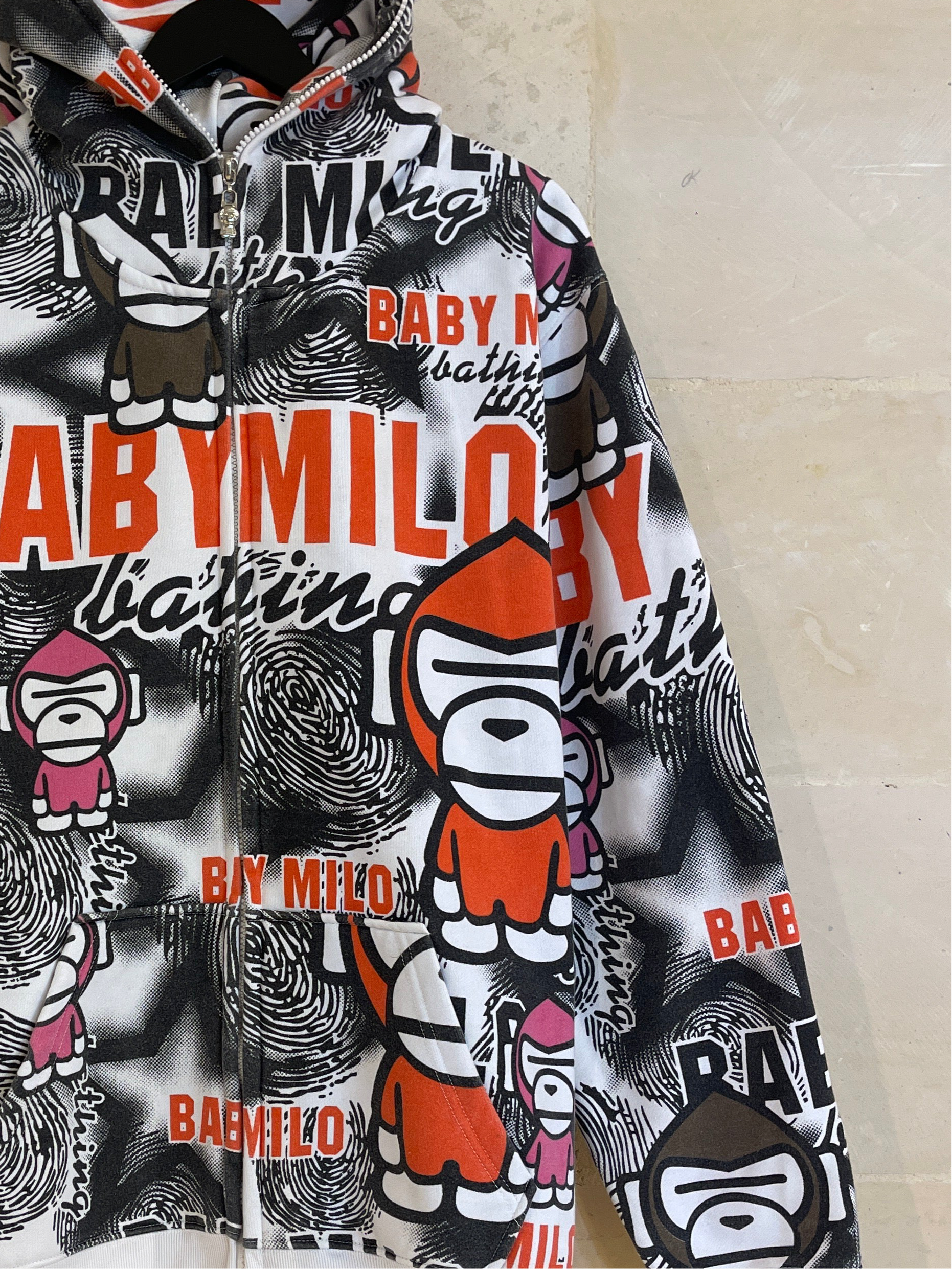 Baby Milo AOP  Hoodie (Large)