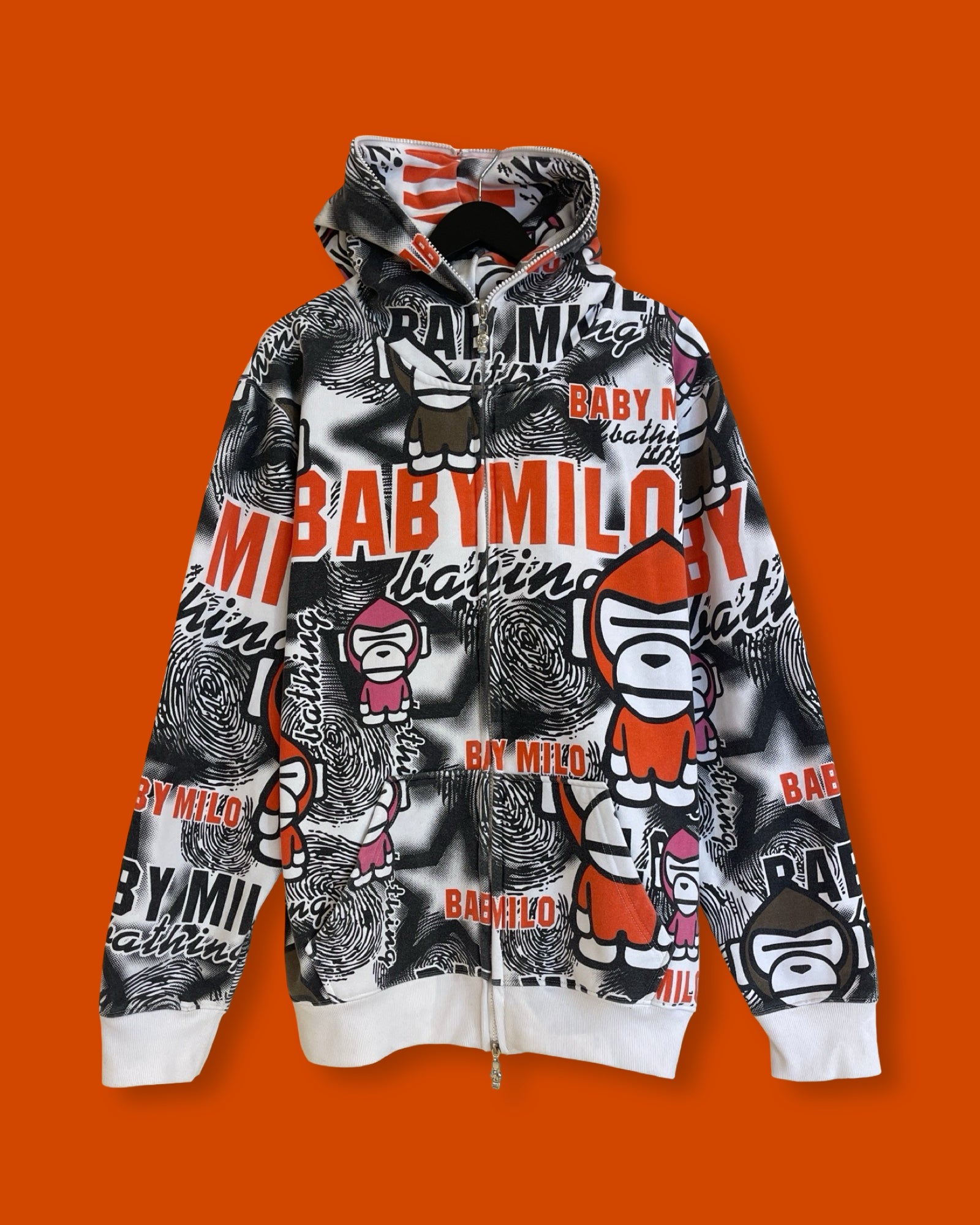 Baby Milo AOP  Hoodie (Large)