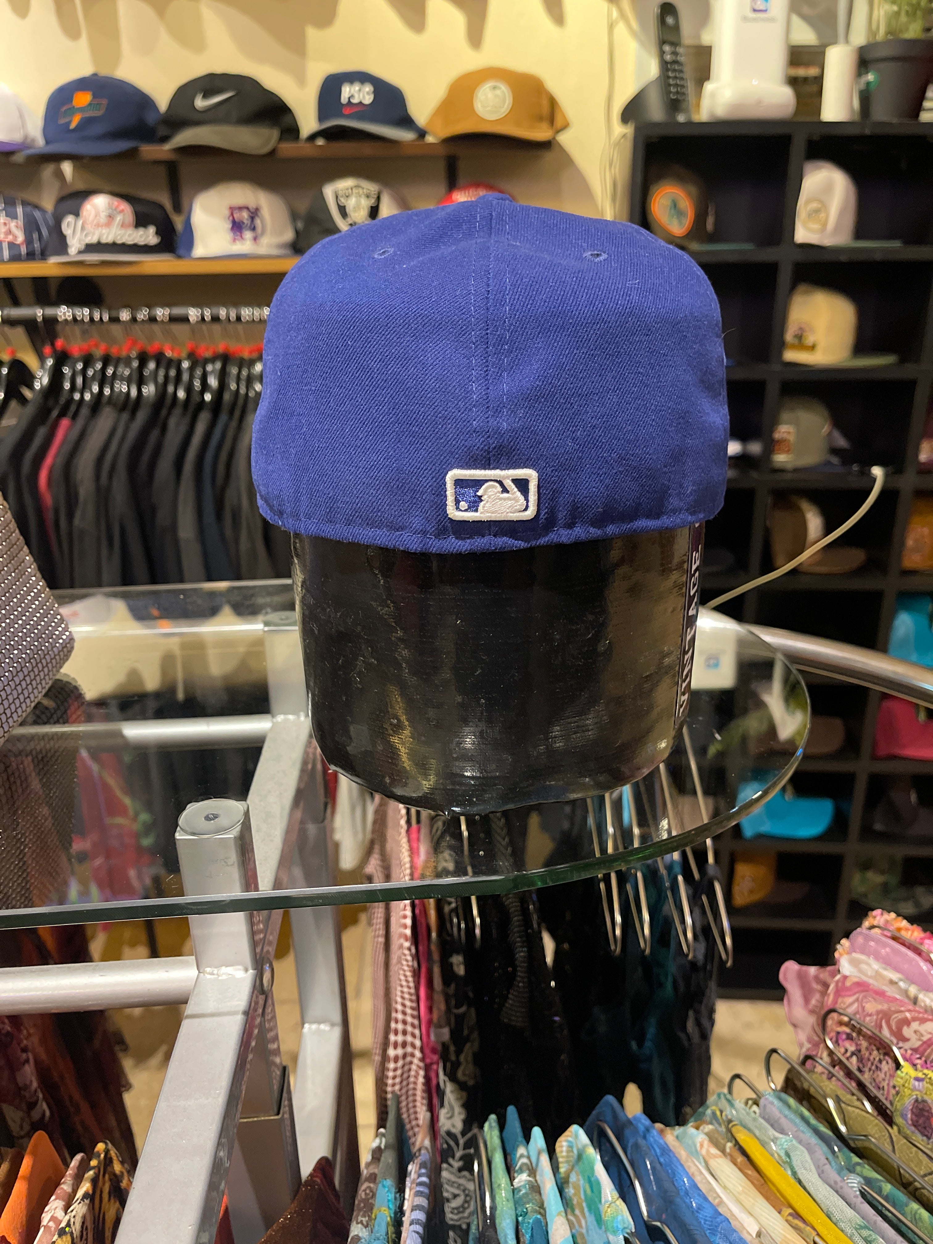 NY Blue Closed Cap (Size 7 3/8)