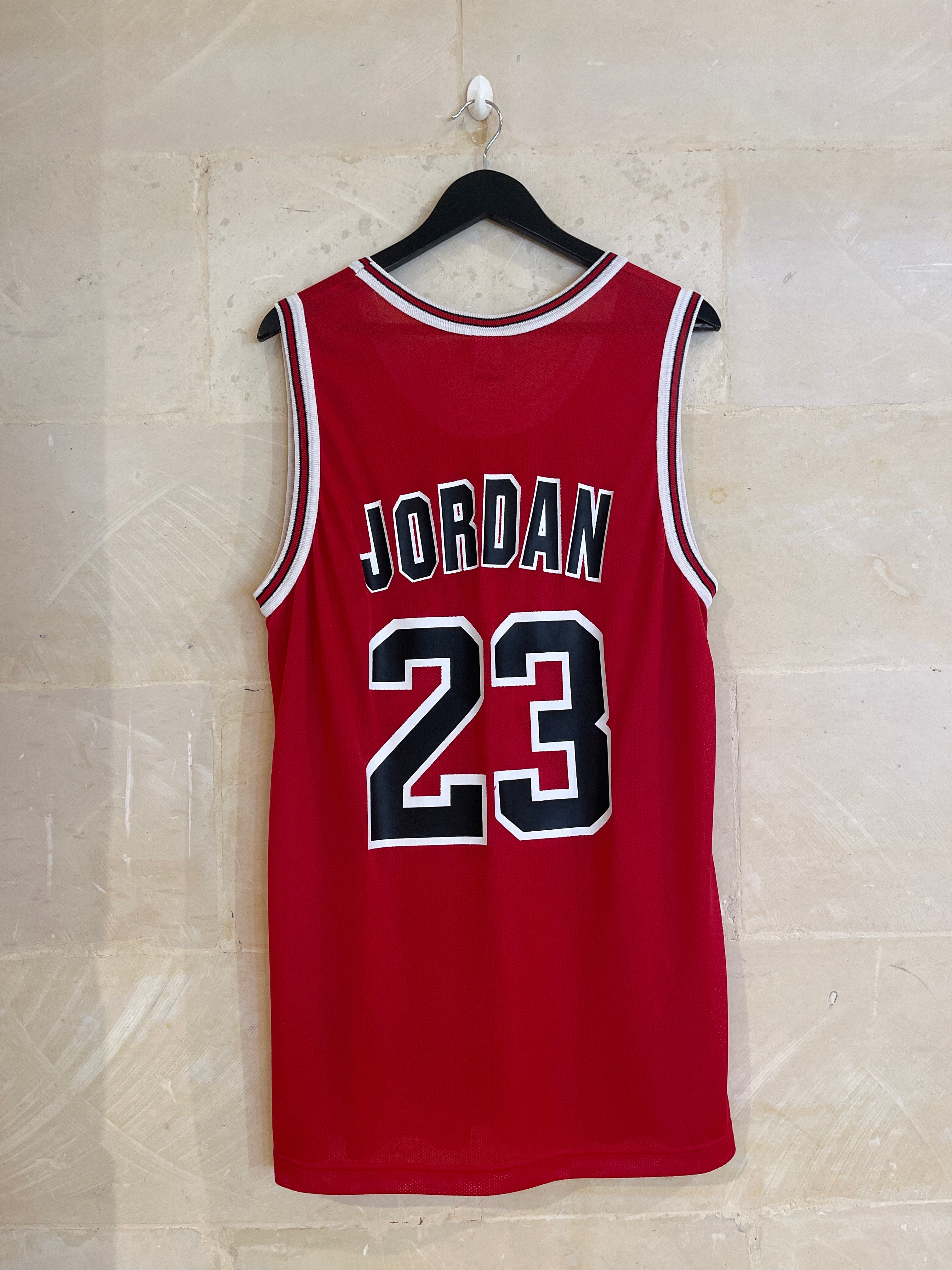 Vntg Champion Jordan Basketball Jersy (Large)