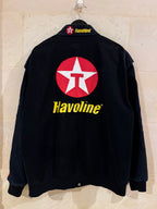 Vntg Havoline Flames Racing Jacket (Large)*